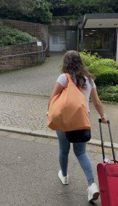 Weg zur Klinik