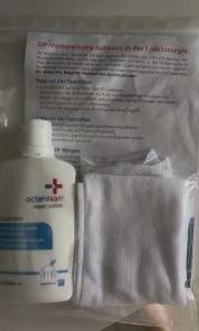 antibakterielles Waschmittel Hallux-OP